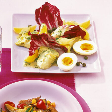 Salatplatte Salatplatte