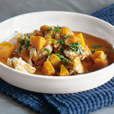 Hähnchen-Kürbis-Topf Hähnchen-Kürbis-Topf