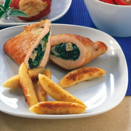 Gefüllte Putenschnitzel Gefüllte Putenschnitzel