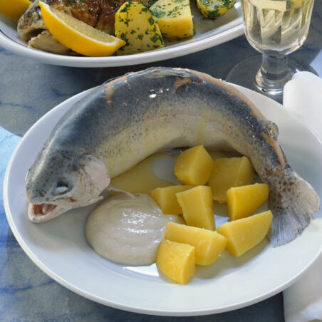 Forelle blau Forelle blau