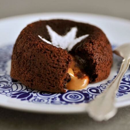 Mi-cuit au chocolat mit Überraschung Mi-cuit au chocolat mit Überraschung