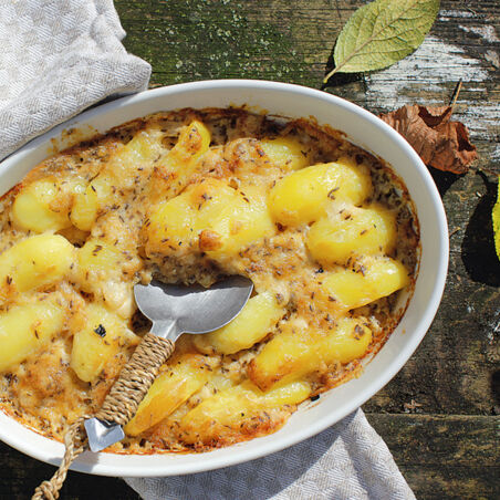 Kümmel-Käse-Kartoffeln Kümmel-Käse-Kartoffeln