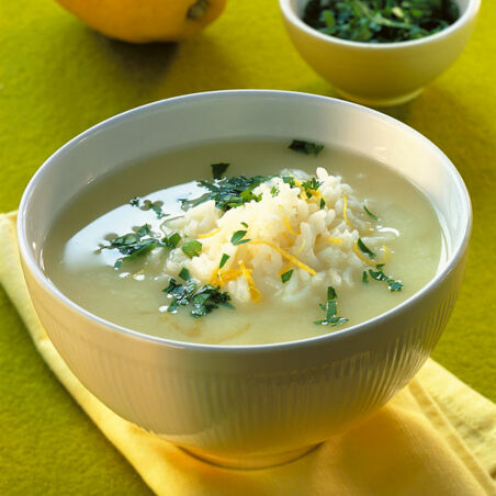 Zitronensuppe mit Reis Zitronensuppe mit Reis