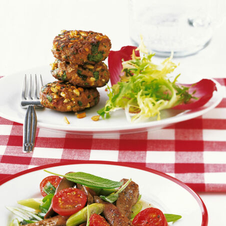 Gänsefleischfrikadellen Gänsefleischfrikadellen