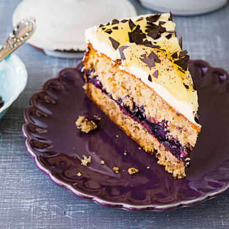 Walnuss-Holundertorte Walnuss-Holundertorte