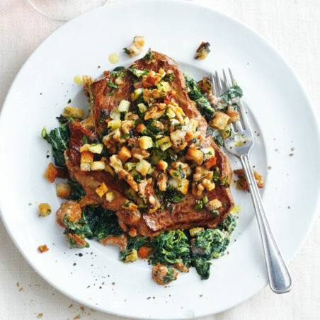 Roastbeef-Steaks mit Ziegenkäse Roastbeef-Steaks mit Ziegenkäse