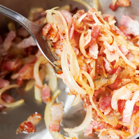 Krautsalat mit Speck Krautsalat mit Speck