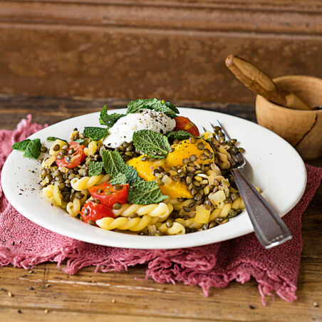 Linsen-Orangen-Sauce Linsen-Orangen-Sauce