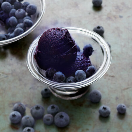 Heidelbeersorbet Heidelbeersorbet