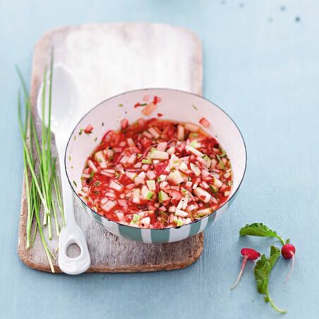 Radieschenvinaigrette Radieschenvinaigrette
