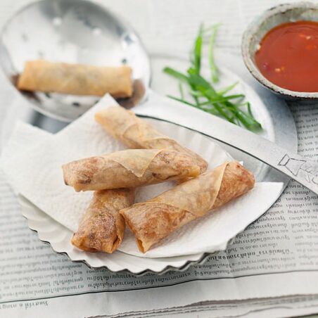 Frittierte Frühlingsrollen Frittierte Frühlingsrollen