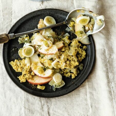 Apfel-Lauch-Gemüse Apfel-Lauch-Gemüse