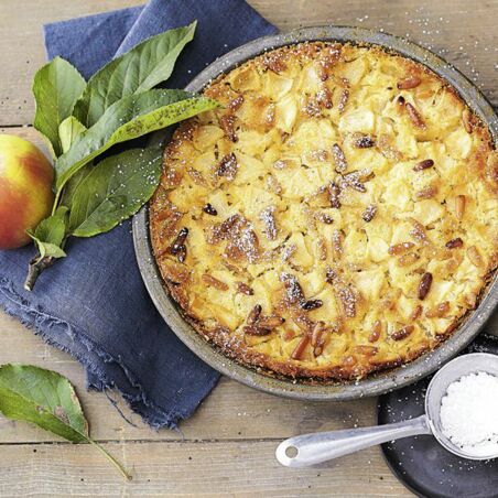»Torta di mele« mit Pinienkernen »Torta di mele« mit Pinienkernen