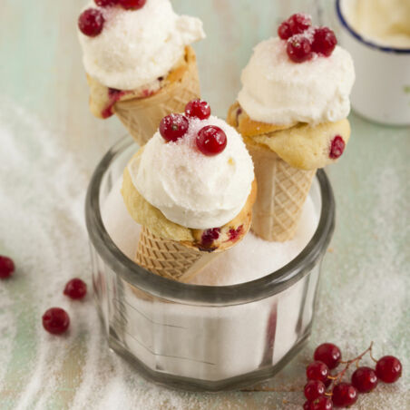 Eishörnchen-Cupcakes Eishörnchen-Cupcakes