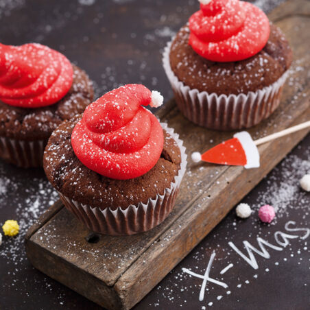 Preiselbeer-Lebkuchen-Cupcakes Preiselbeer-Lebkuchen-Cupcakes