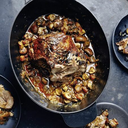 Orientalische Weidelamm-Keule Orientalische Weidelamm-Keule