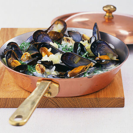 Muscheln in Dillsahne Muscheln in Dillsahne