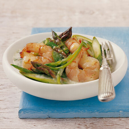 Spargel-Garnelen-Ragout Spargel-Garnelen-Ragout
