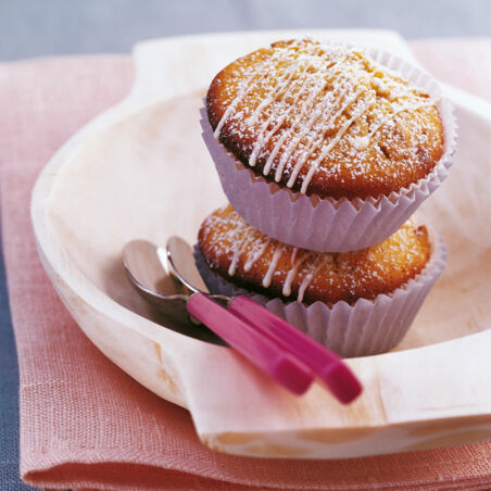 Weiße Schoko-Muffins Weiße Schoko-Muffins