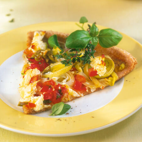 Kartoffelpizza mit Tomaten Kartoffelpizza mit Tomaten