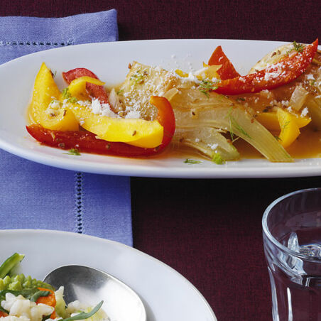Fenchel-Paprika-Pfanne Fenchel-Paprika-Pfanne