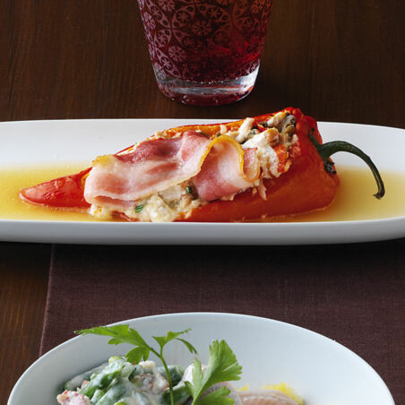 Spitzpaprika mit Thunfischfüllung Spitzpaprika mit Thunfischfüllung