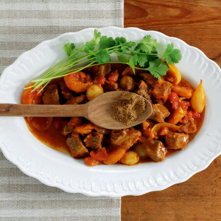 Rindfleischcurry mit Aprikosen Rindfleischcurry mit Aprikosen