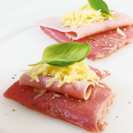 Gefüllte Schnitzel-Täschchen Gefüllte Schnitzel-Täschchen