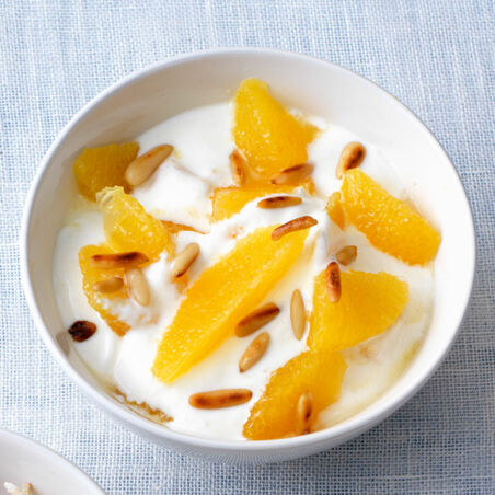 Orangen-Frühstücksquark Orangen-Frühstücksquark