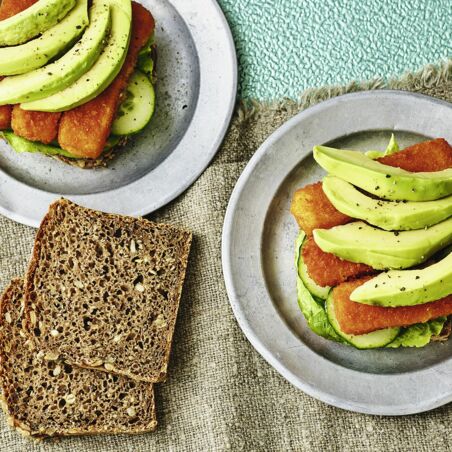 Fischstäbchen-Sandwich Fischstäbchen-Sandwich