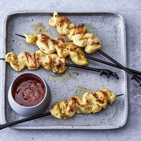 Marinierte BBQ-Spieße Marinierte BBQ-Spieße