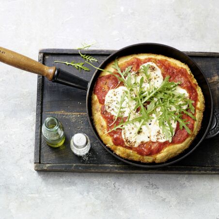 Ruck-Zuck-Pfannen-Pizza Ruck-Zuck-Pfannen-Pizza