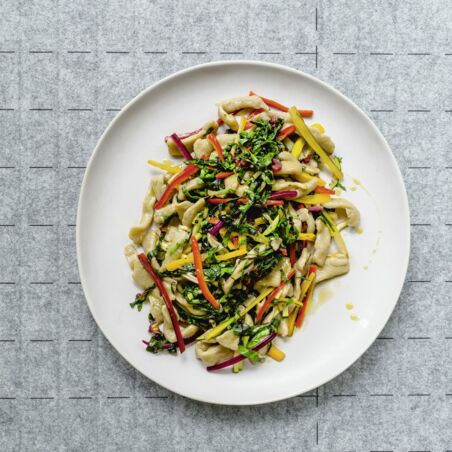 Pizokel mit Gemüse Pizokel mit Gemüse