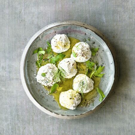 Kräuterlabneh-Bällchen Kräuterlabneh-Bällchen