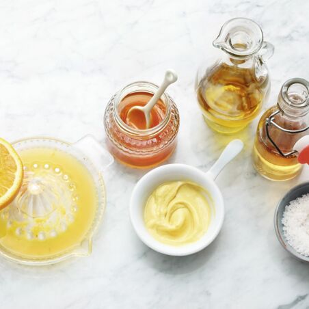 Endiviensalat mit Ziegenkäse Endiviensalat mit Ziegenkäse