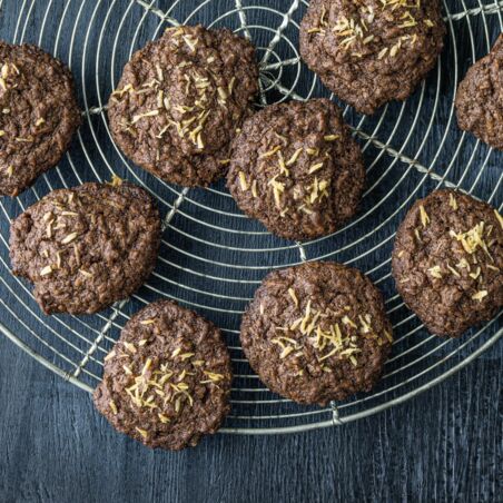 Schoko-Kokos-Plätzchen Schoko-Kokos-Plätzchen