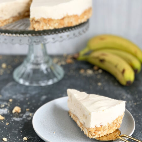 No-Bake-Bananen-Kuchen No-Bake-Bananen-Kuchen
