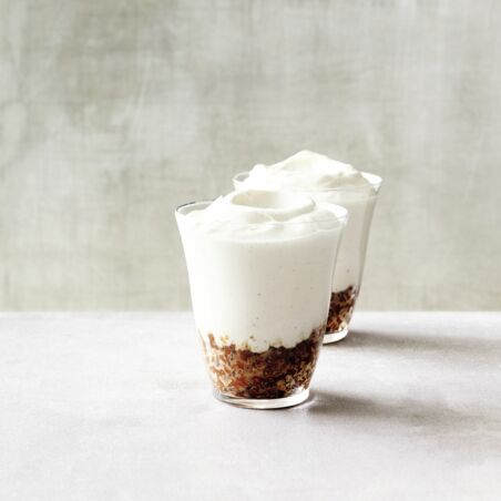 Kokosnuss-Mousse im Glas Kokosnuss-Mousse im Glas