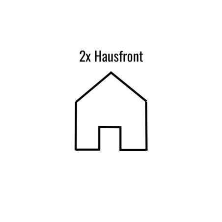 KüGö-Mini-Lebkuchenhäuser-Fronten KüGö-Mini-Lebkuchenhäuser-Fronten