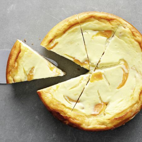Käsekuchen
mit Aprikosen Käsekuchen
mit Aprikosen