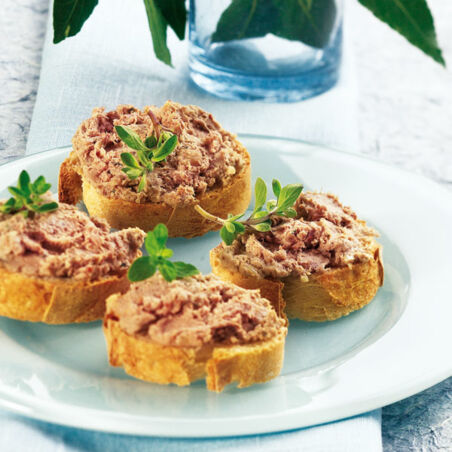 Würzige Kalbsleberwurst Würzige Kalbsleberwurst