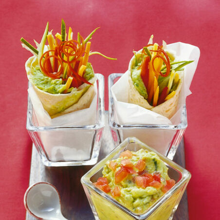 Avocadocreme mit Tortillas Avocadocreme mit Tortillas