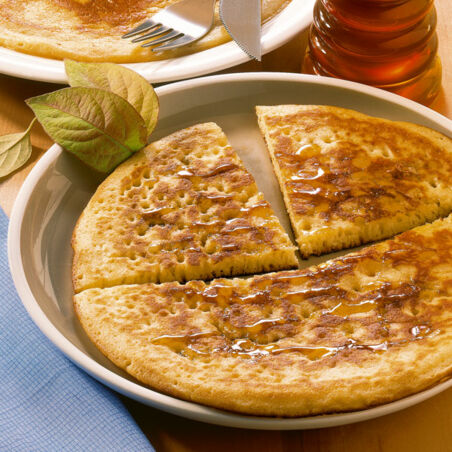 Pancakes mit Ahornsirup Pancakes mit Ahornsirup
