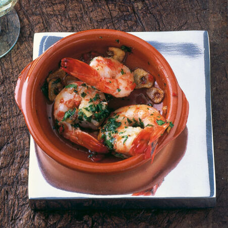 Garnelen in Knoblauchöl Garnelen in Knoblauchöl