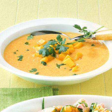 Mango-Möhren-Suppe Mango-Möhren-Suppe