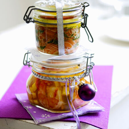 Fruchtig eingelegte Garnelen Fruchtig eingelegte Garnelen