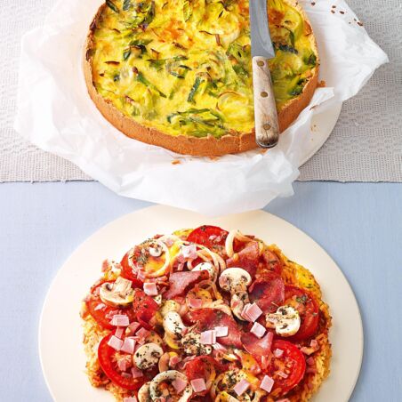 Lothringer Lauchtorte Lothringer Lauchtorte