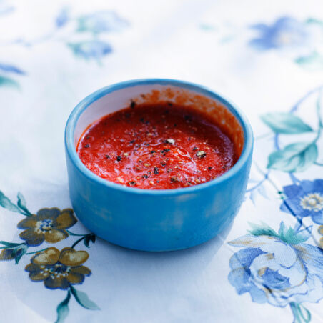 Scharfer Paprikadip Scharfer Paprikadip