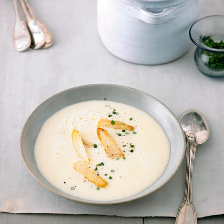 Spargelcremesuppe Spargelcremesuppe