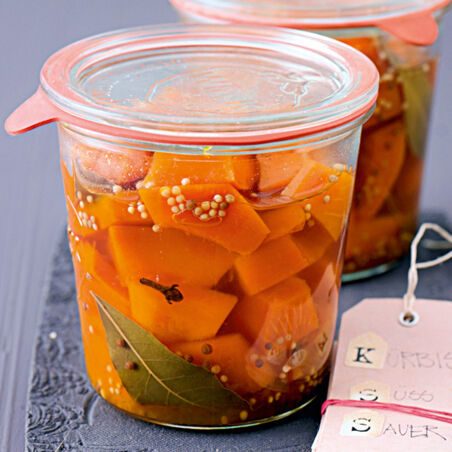 Kürbis süßsauer Kürbis süßsauer